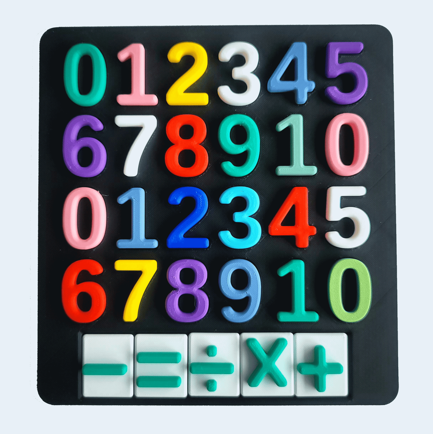 LETTERS and NUMBERS puzzles for toddlers