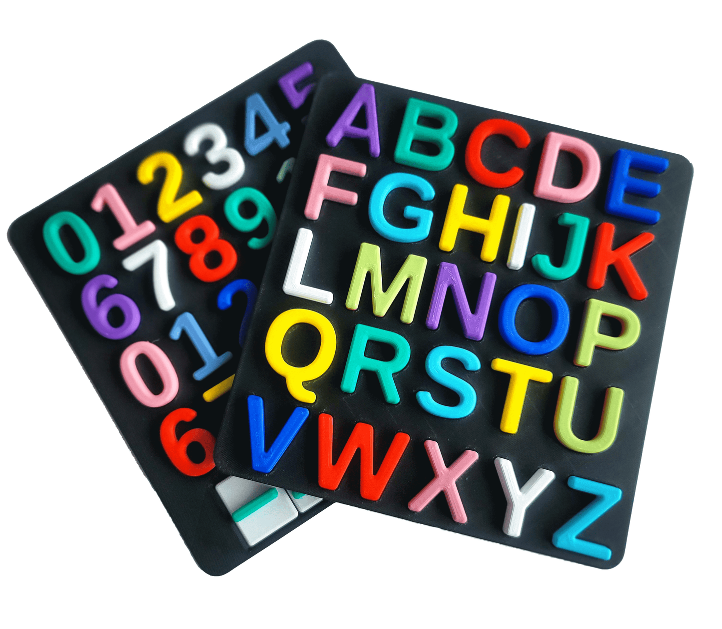 LETTERS and NUMBERS puzzles for toddlers