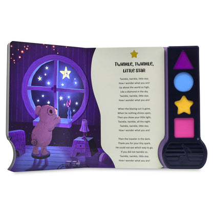 Twinkle, twinkle, little star Lullaby song toddler