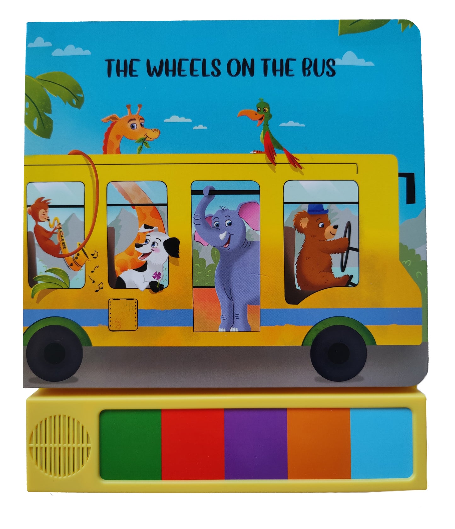 All Aboard for a Fun Ride with "The Wheels on the Bus" Sound Book!